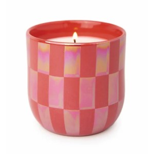 Керамична соева свещ Падивакс, Lustre - корал - Кактусов цвят